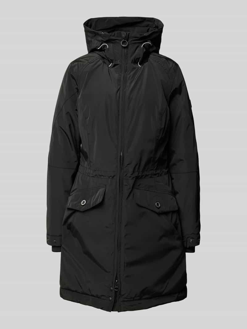 Shaped fit parka met capuchon, model 'CUCILLA'