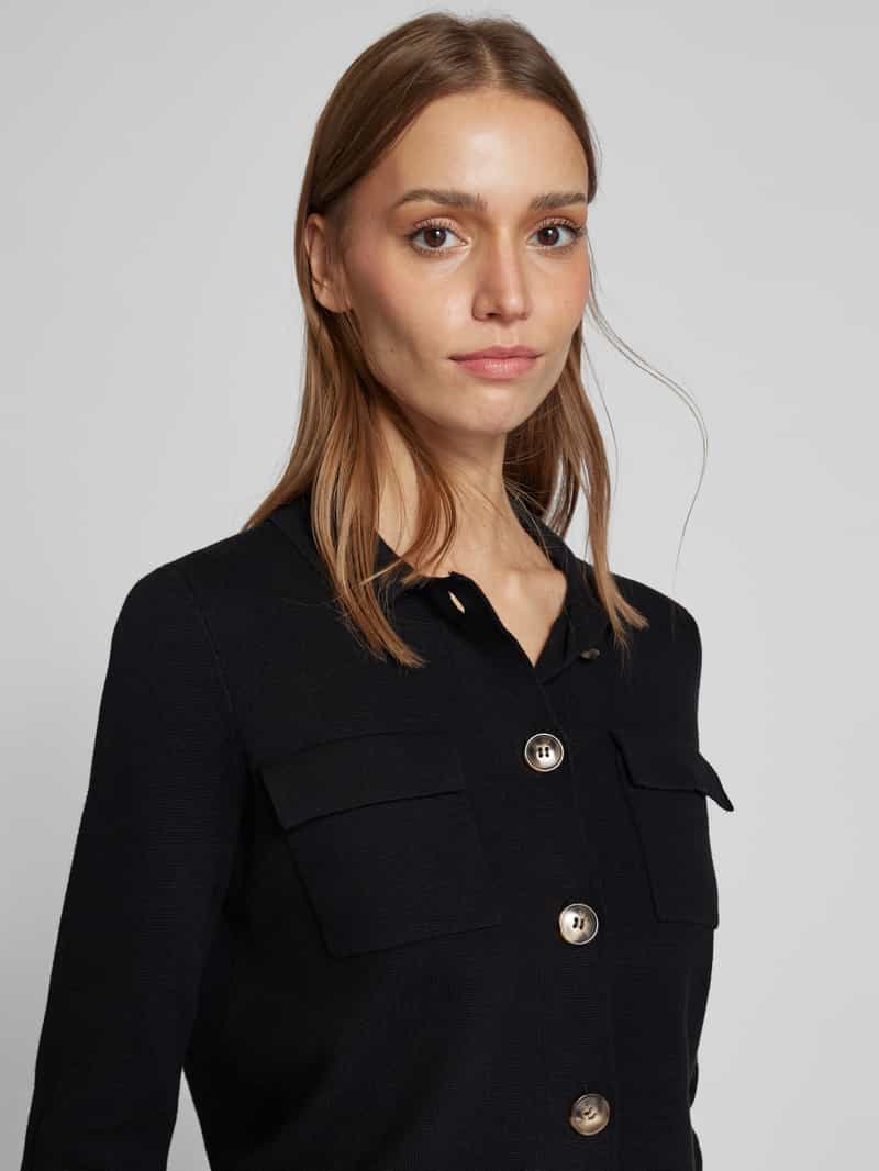 Christian Berg Woman Vest met knoopsluiting