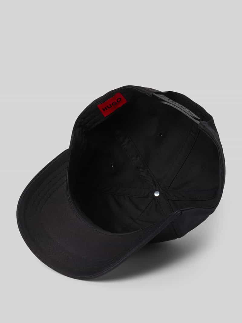 HUGO Baseballpet met labelstitching model 'Jude'