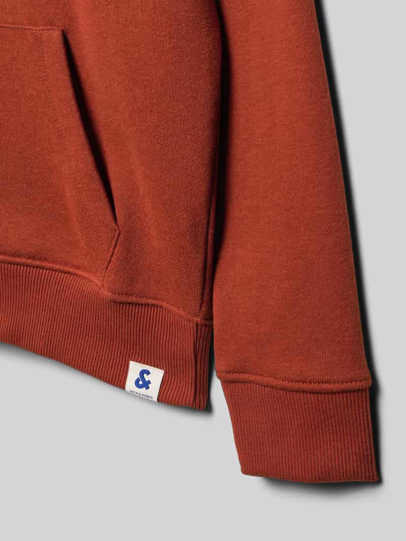 jack & jones Hoodie met labelprint model 'BRANDES'