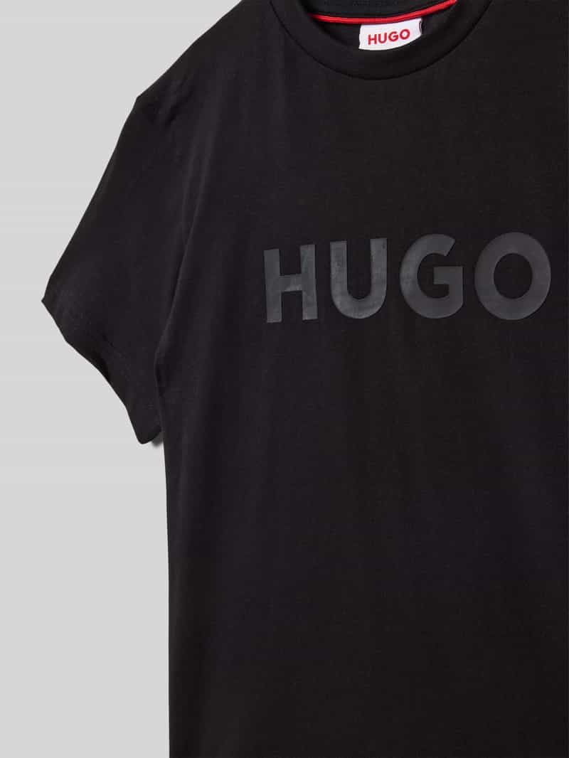 HUGO T-shirt met ronde hals
