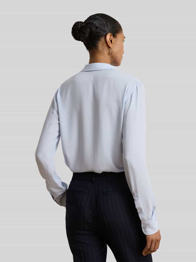 Lauren Ralph Lauren Regular Fit overhemdblouse met overhemdkraag