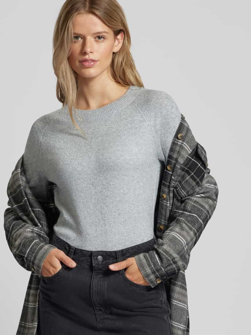 Only Gebreide pullover met ronde hals model 'RICA'