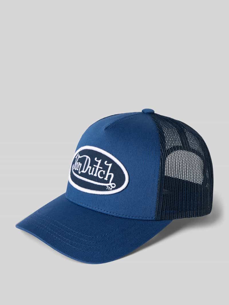 trucker cap met labelstitching