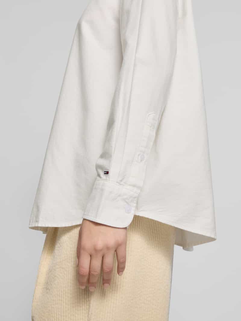Tommy Jeans Relaxed fit overhemdblouse model 'SCRIPT'