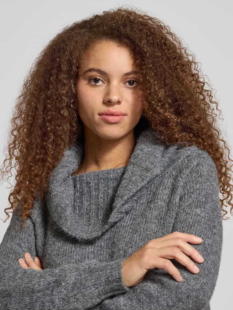 Only Regular fit gebreide pullover met wol model 'SHINE'