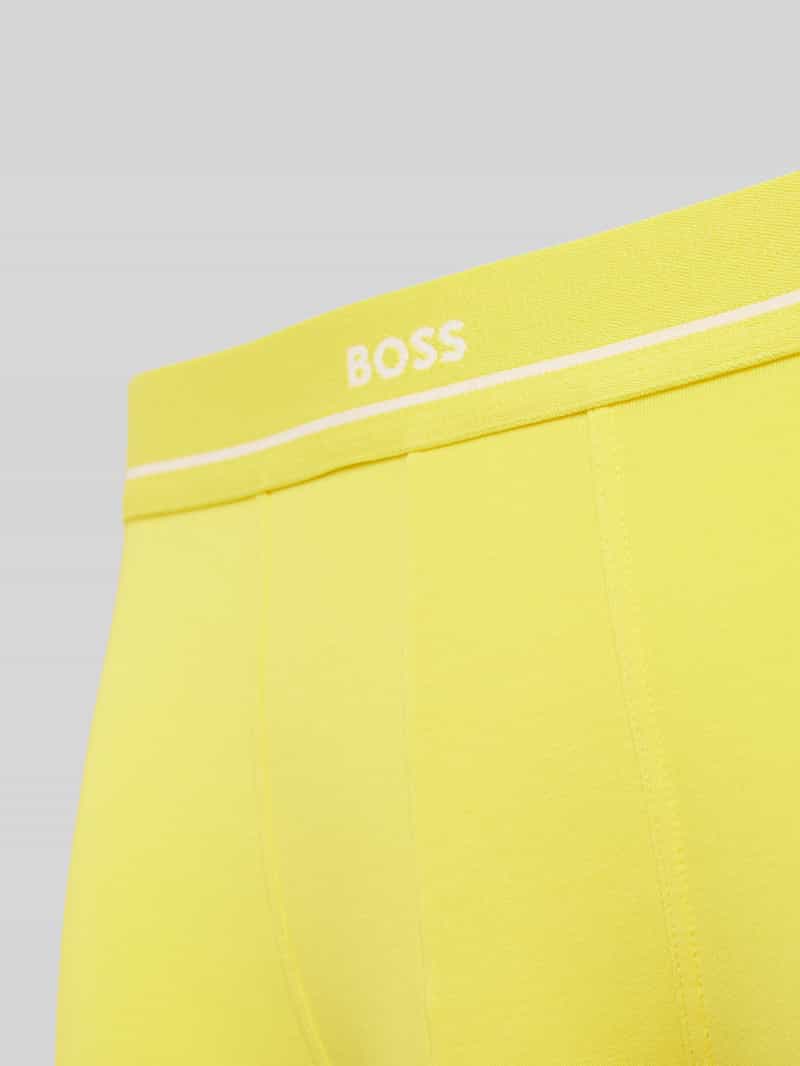 Boss Boxershort met elastische band met label in een set van 5 stuks