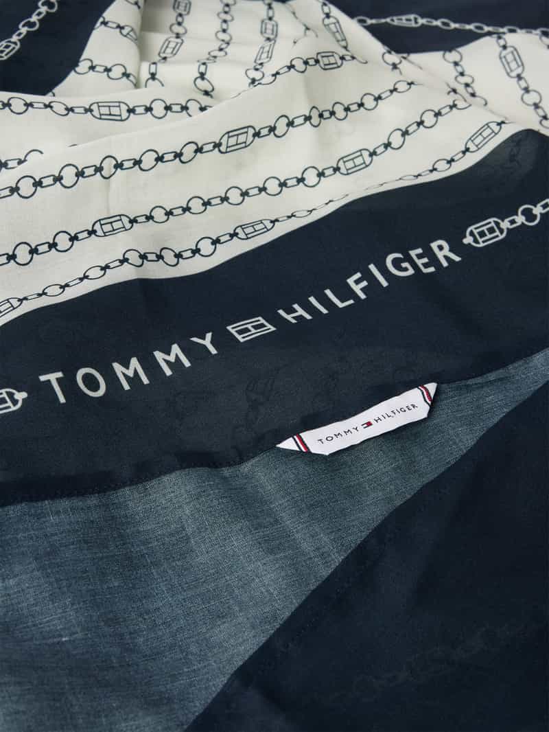 Tommy Hilfiger Pareo van een mix van modal en viscose