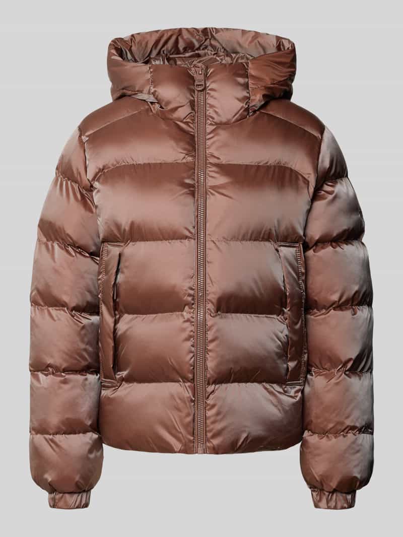 Superdry Regular fit gewatteerd jack met capuchon en steekzakken
