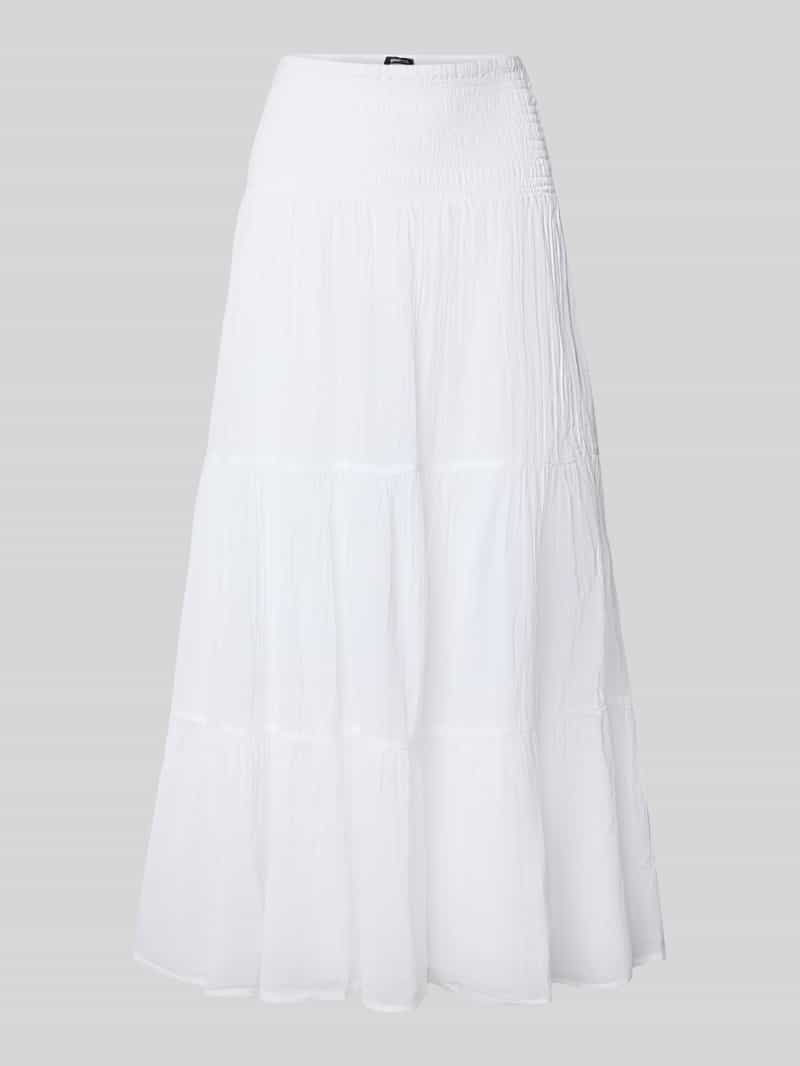 Gina Tricot Maxirok in laagjeslook met elastische band