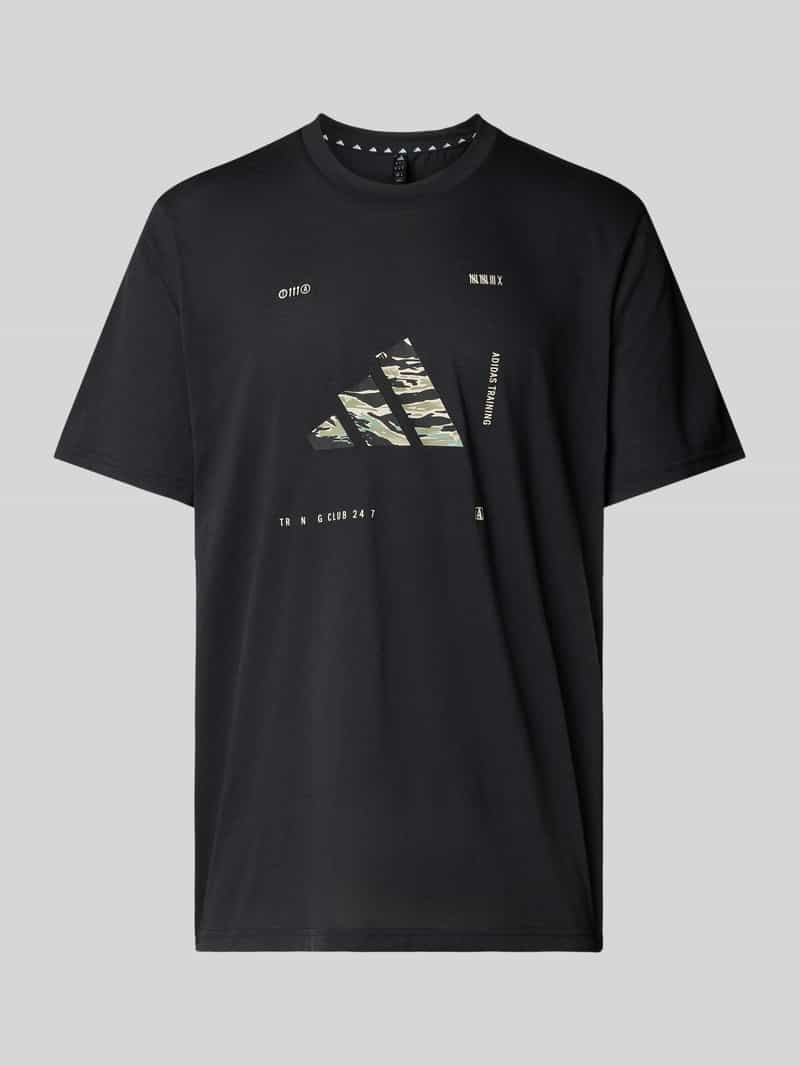 Adidas Training T-shirt met labelprint