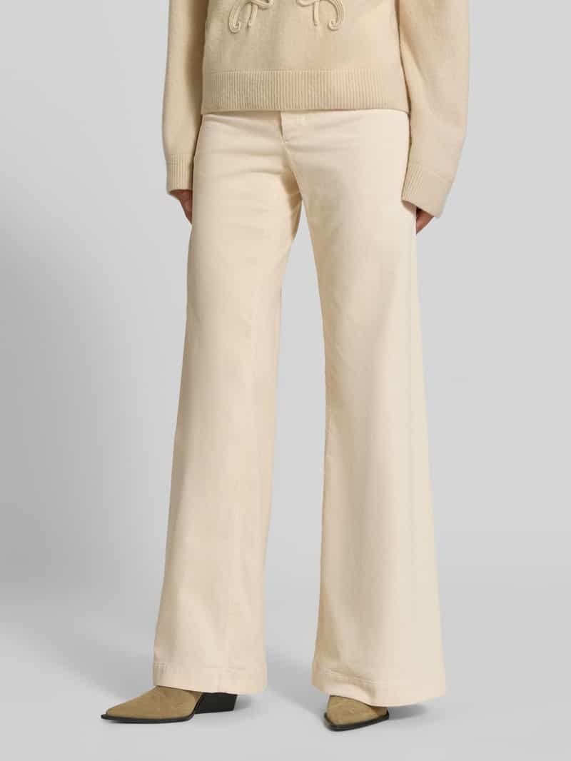 Polo Ralph Lauren Wide Leg corduroy broek van katoenmix