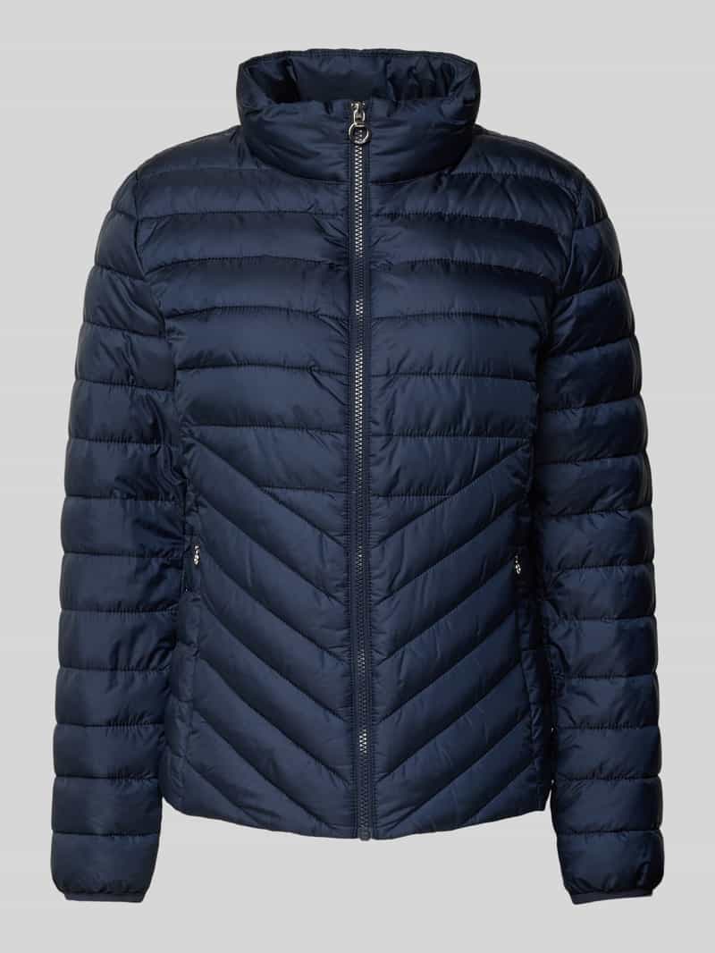 s.Oliver RED LABEL Regular gewatteerd jack met naadritszakken