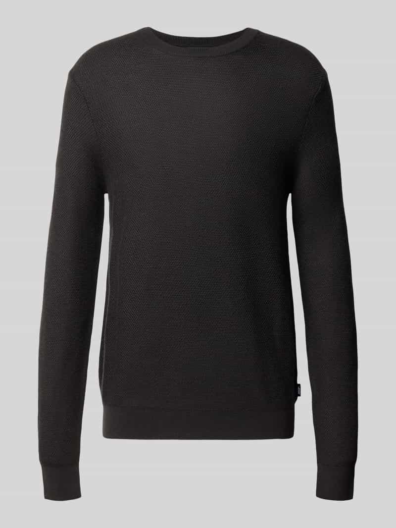 JOOP! COLLECTION Gebreide pullover van wolmix model 'Bennino'