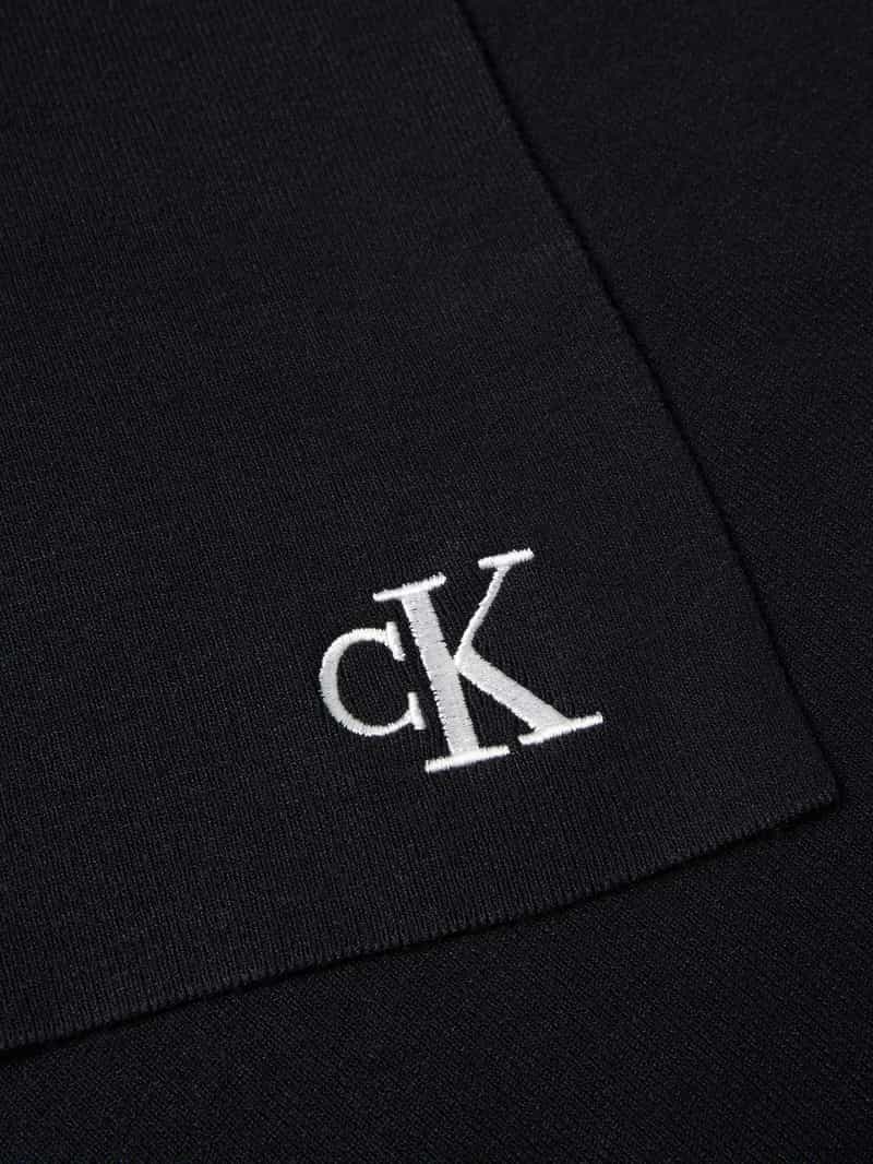 CK Calvin Klein Sjaal van viscosemix met logostitching