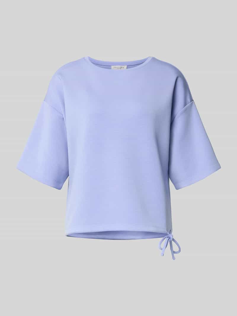 Christian Berg Woman Sweatshirt met 1 2-mouwen en ronde hals