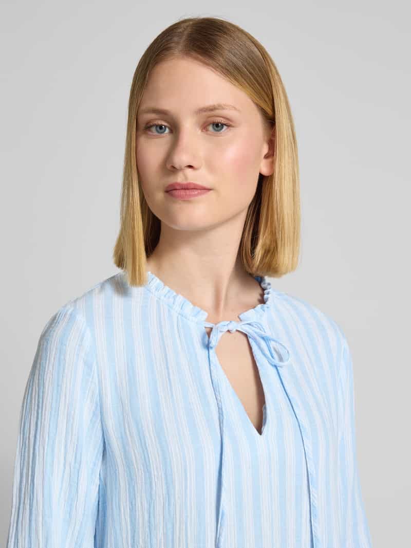 Vero Moda Getailleerde midi-jurk van zuiver katoen model 'NANNA'
