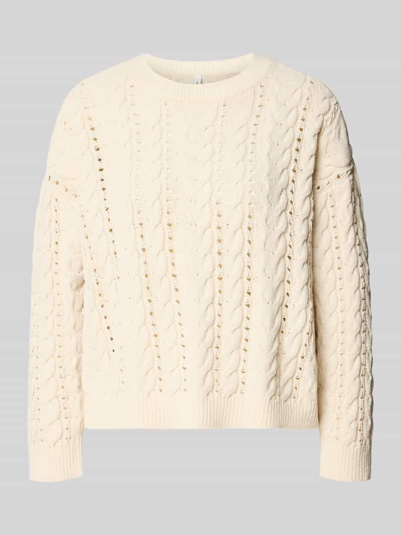 Only Pullover met kabelpatroon
