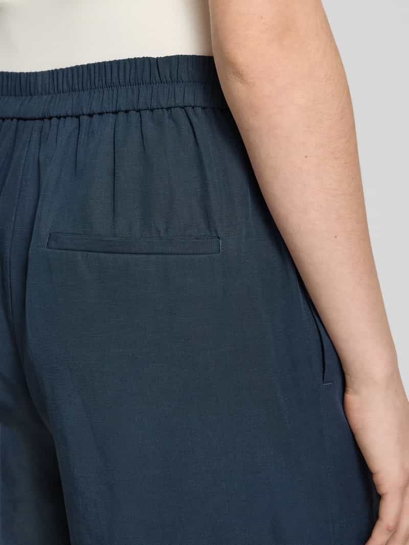 Marc O'Polo Wide fit bermuda met elastische band
