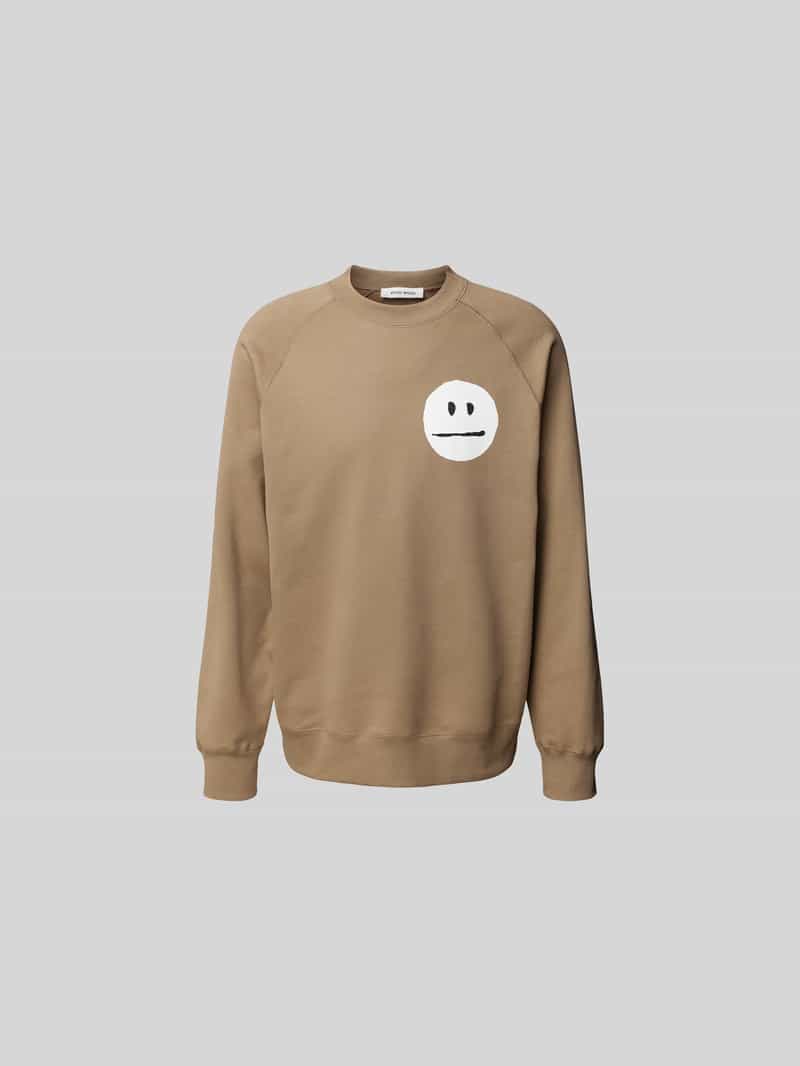 Wood Oversized sweatshirt met raglanmouwen