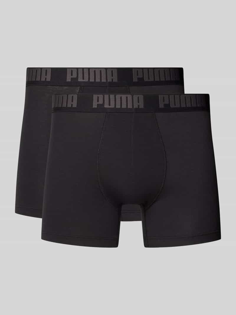 Puma Boxershort met labeldetail in een set van 2 stuks