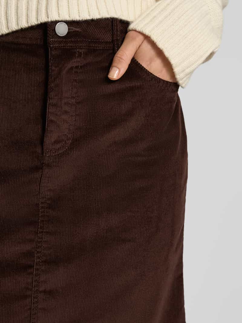 s.Oliver RED LABEL Uitlopende minirok met katoen