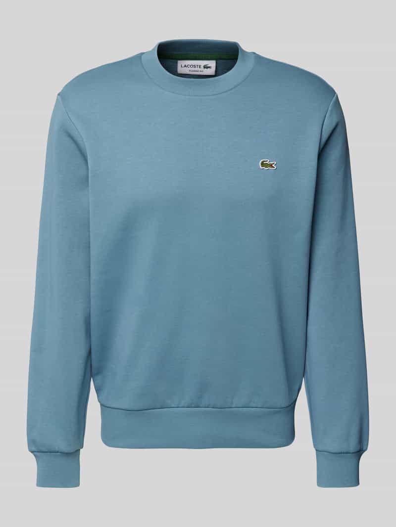 Lacoste Sweatshirt met labelpatch