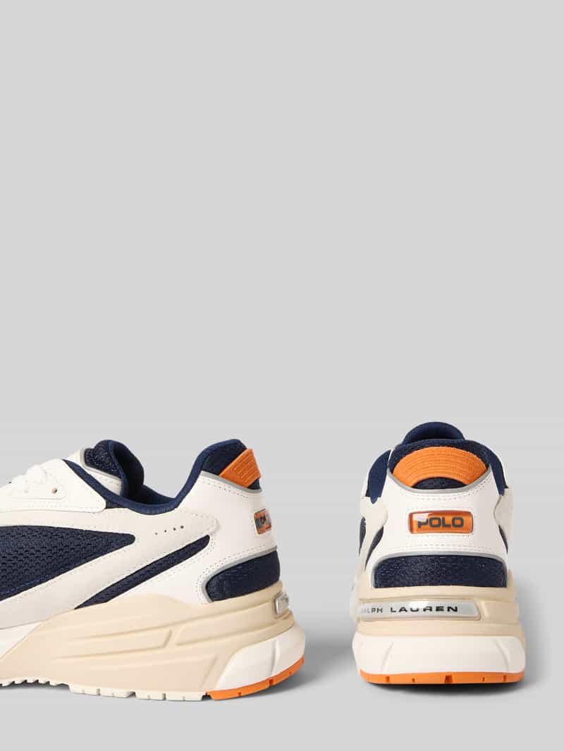 Polo Sport Leren sneakers met contrastgarnering model 'TRACKSTR'