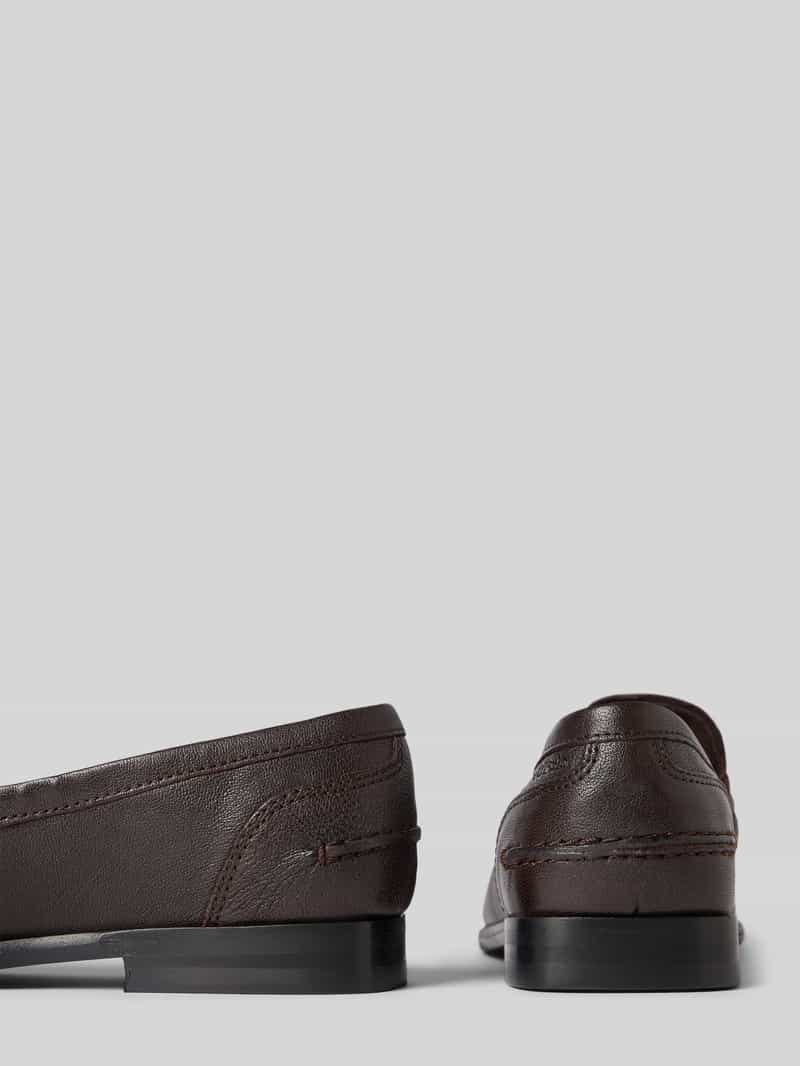 Marc O'Polo Loafers van generfd leer model 'FIONA'