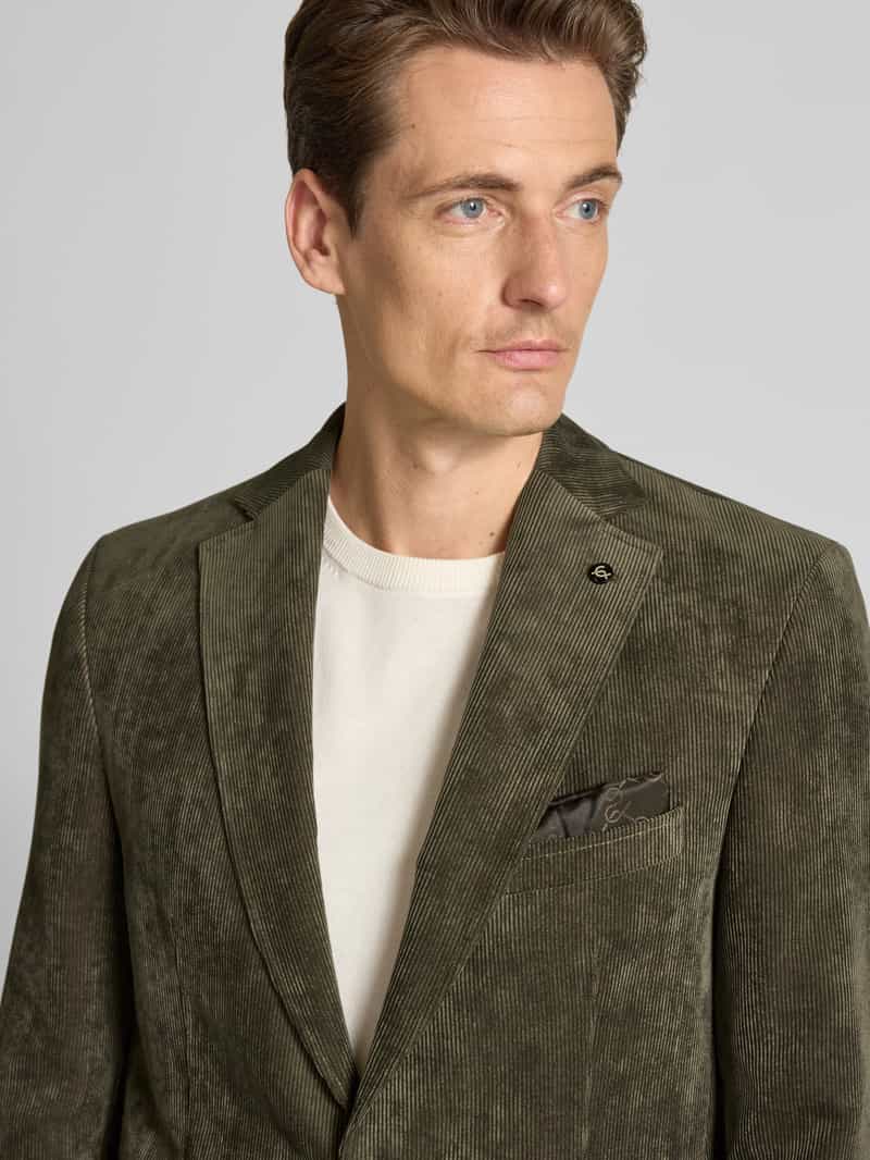 carl gross 2-knoops colbert met reverskraag model 'Theo'