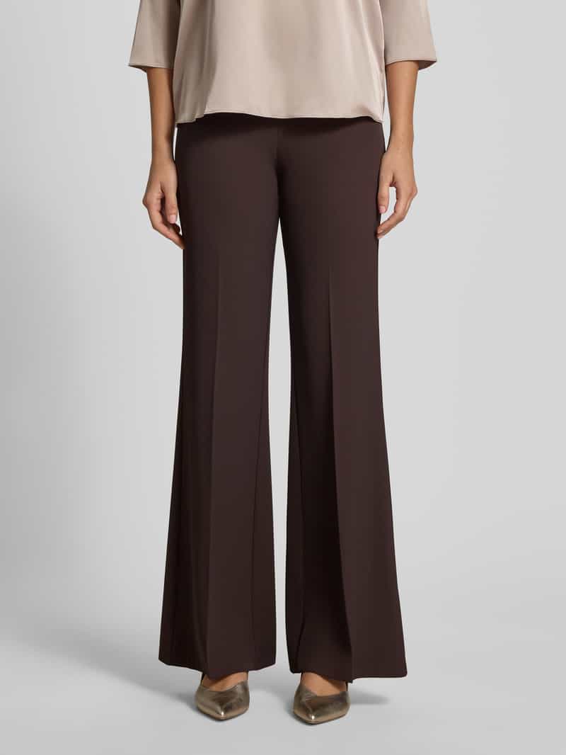 RINASCIMENTO flared fit broek met bandplooien