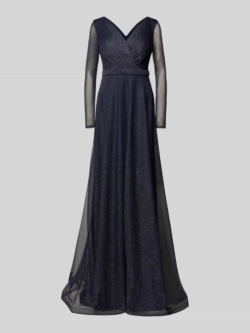 TROYDEN COLLECTION Avondjurk in wikkellook