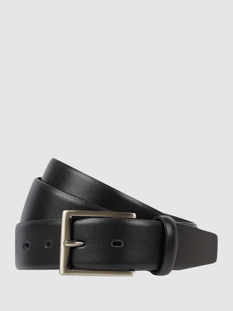 Bugatti Leren ceintuur met doornsluiting