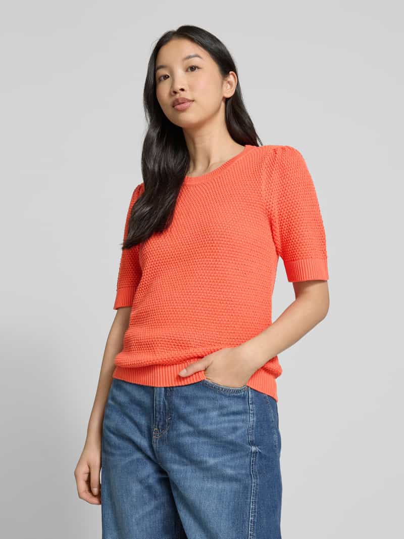Vila Gebreide pullover met ribboorden model 'DALO'