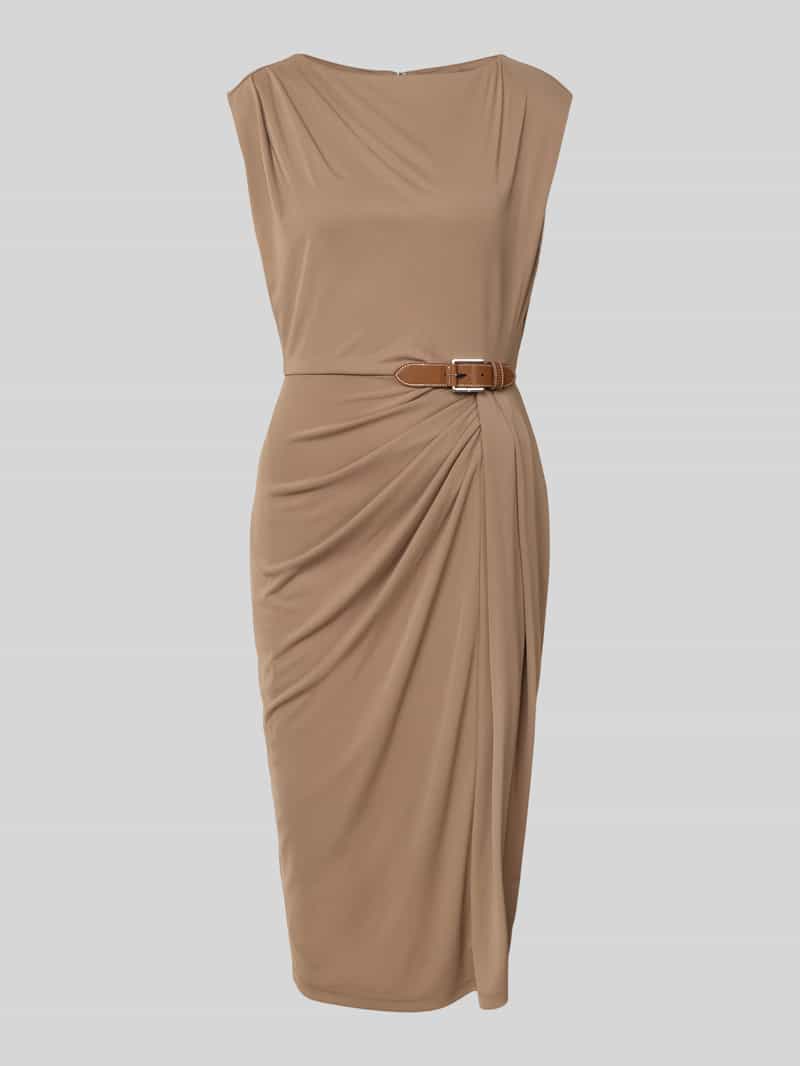 Lauren Ralph Lauren Midi-jurk met ronde hals model 'BRENIEL'