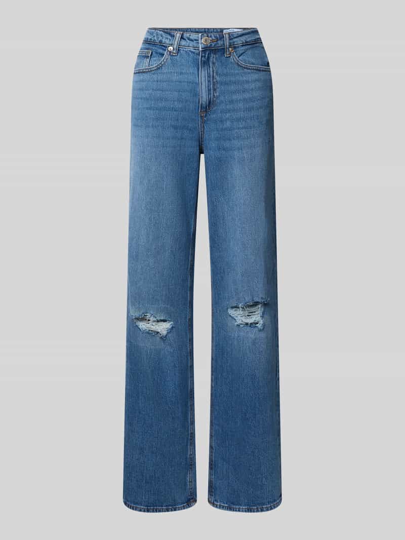 Vero Moda Wide leg jeans van katoenmix model 'TESSA'