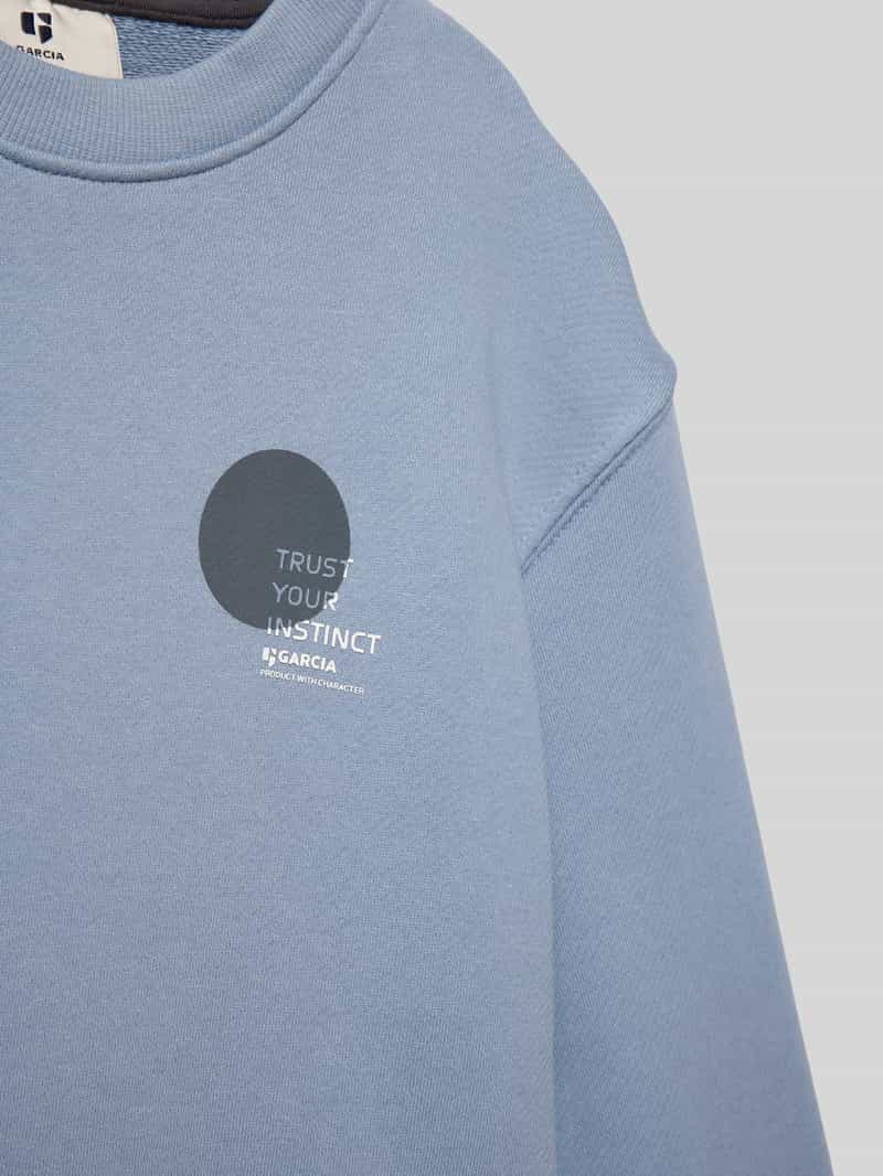 Garcia Sweatshirt met labelprint