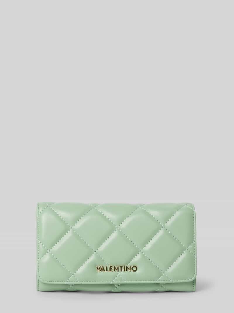 VALENTINO BAGS Portemonnee met labelapplicatie model 'OCARINA'