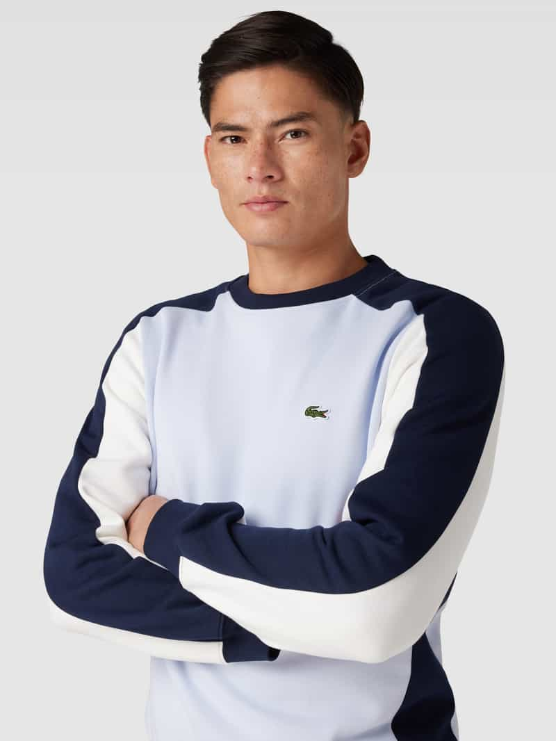 Lacoste Sweatshirt in colour-blocking-design