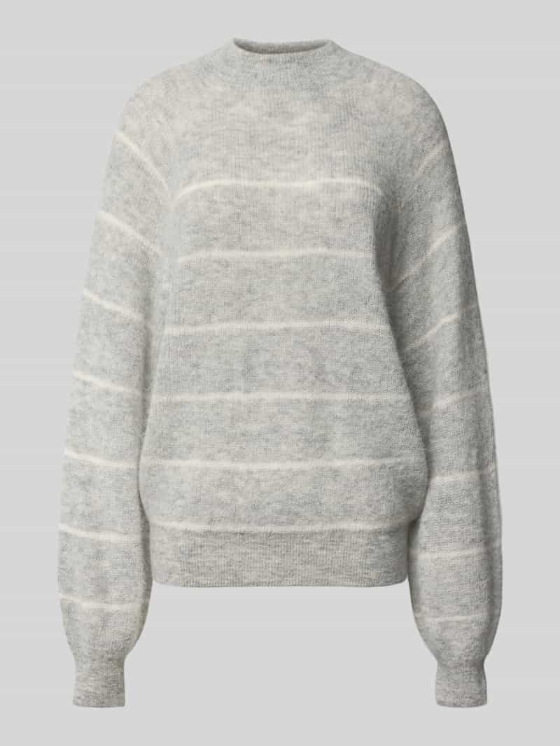 drykorn Oversized gebreide pullover met opstaande kraag model 'LARELY'
