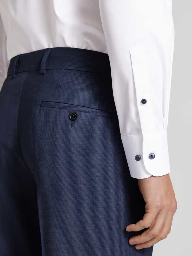 Eterna Modern fit zakelijk overhemd met kentkraag