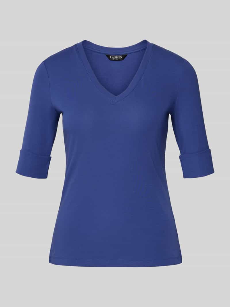 Lauren Ralph Lauren T-shirt met V-hals model 'JUDY'