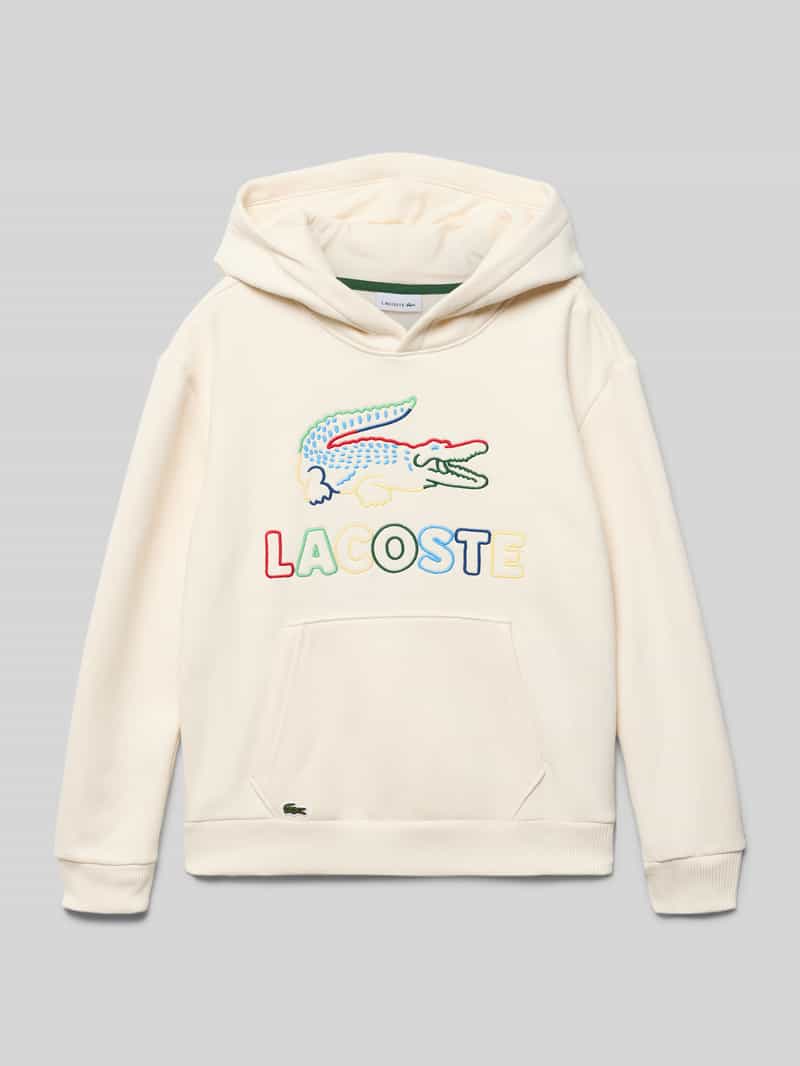 Lacoste Regular fit hoodie van katoenmix