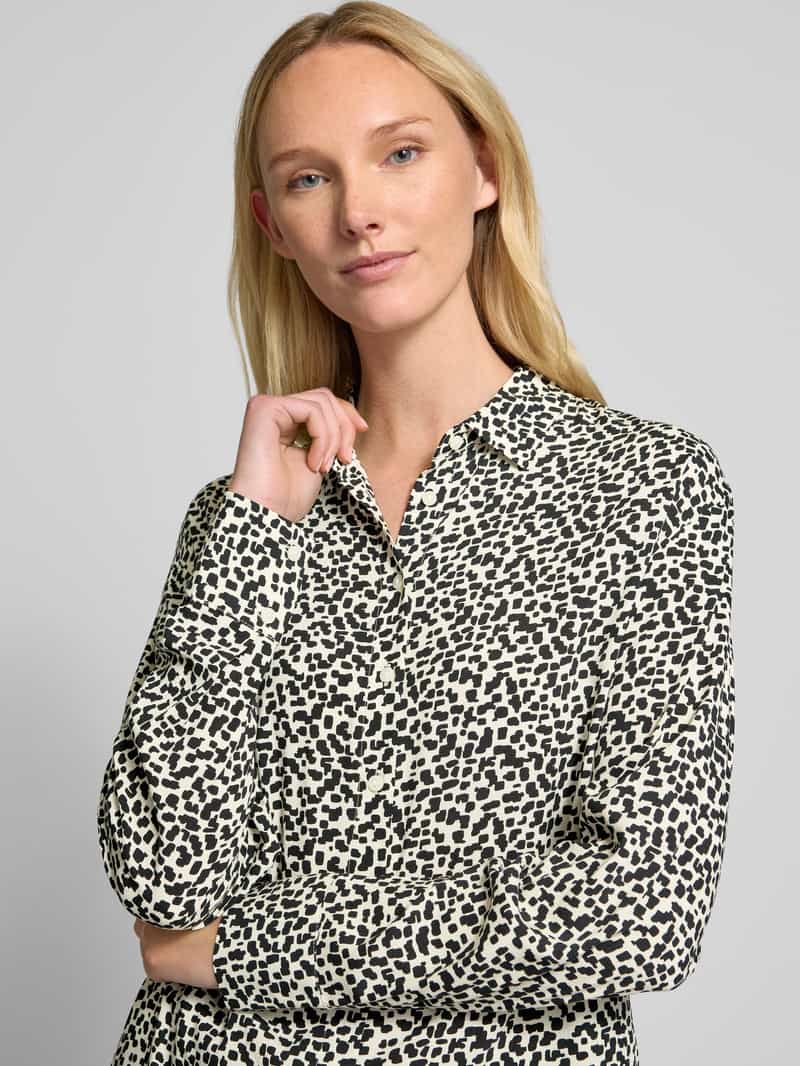 Christian Berg Woman Relaxed fit overhemdblouse van pure viscose