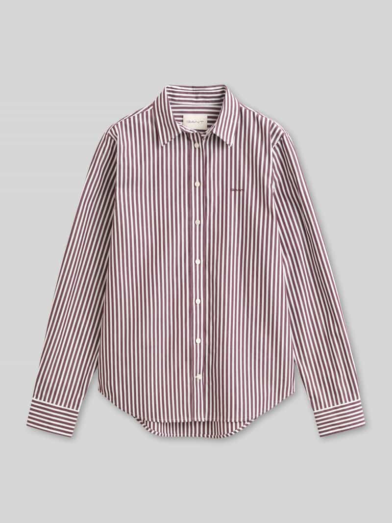 Gant Regular fit overhemdblouse met gestikt logo