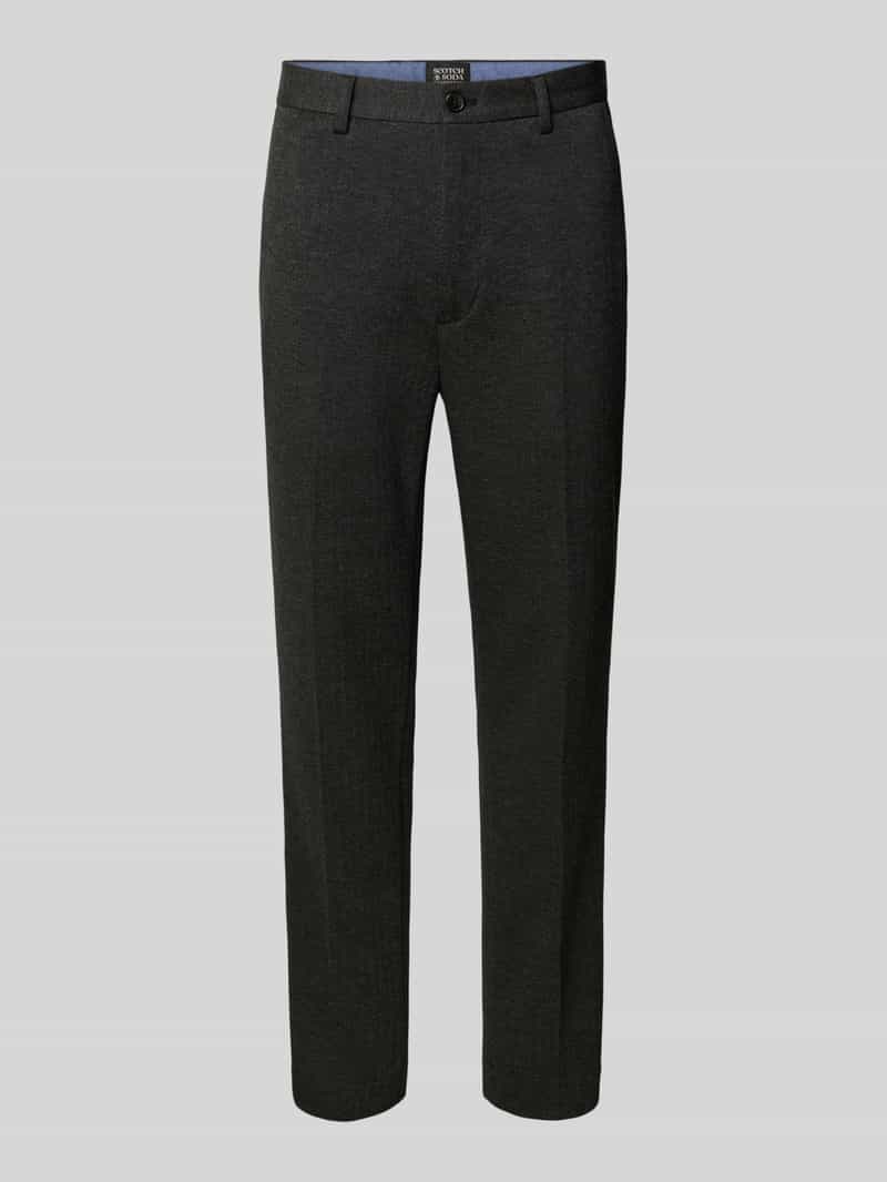 Scotch & Soda Stoffen broek met achterzakken