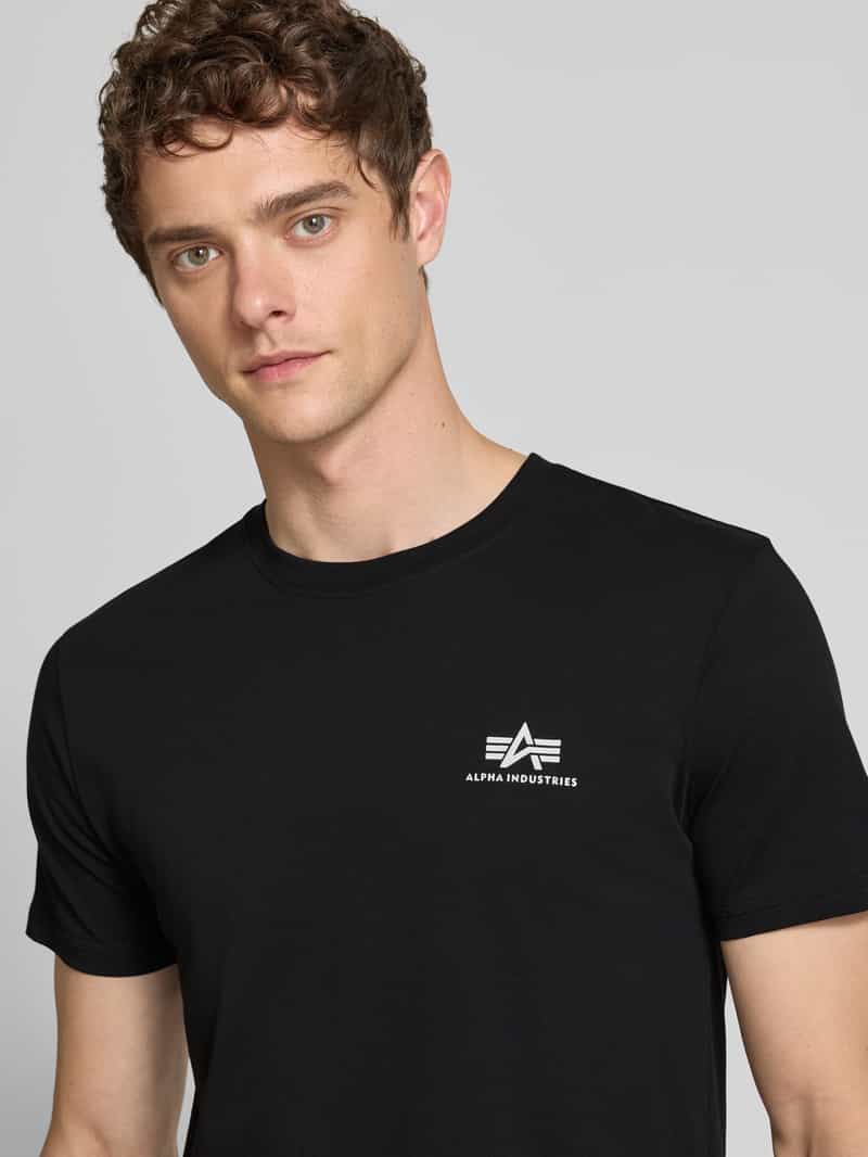 alpha industries T-shirt met labelprint