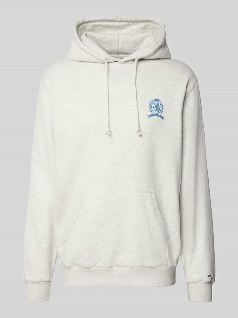 Tommy Jeans Regular fit hoodie van katoenmix