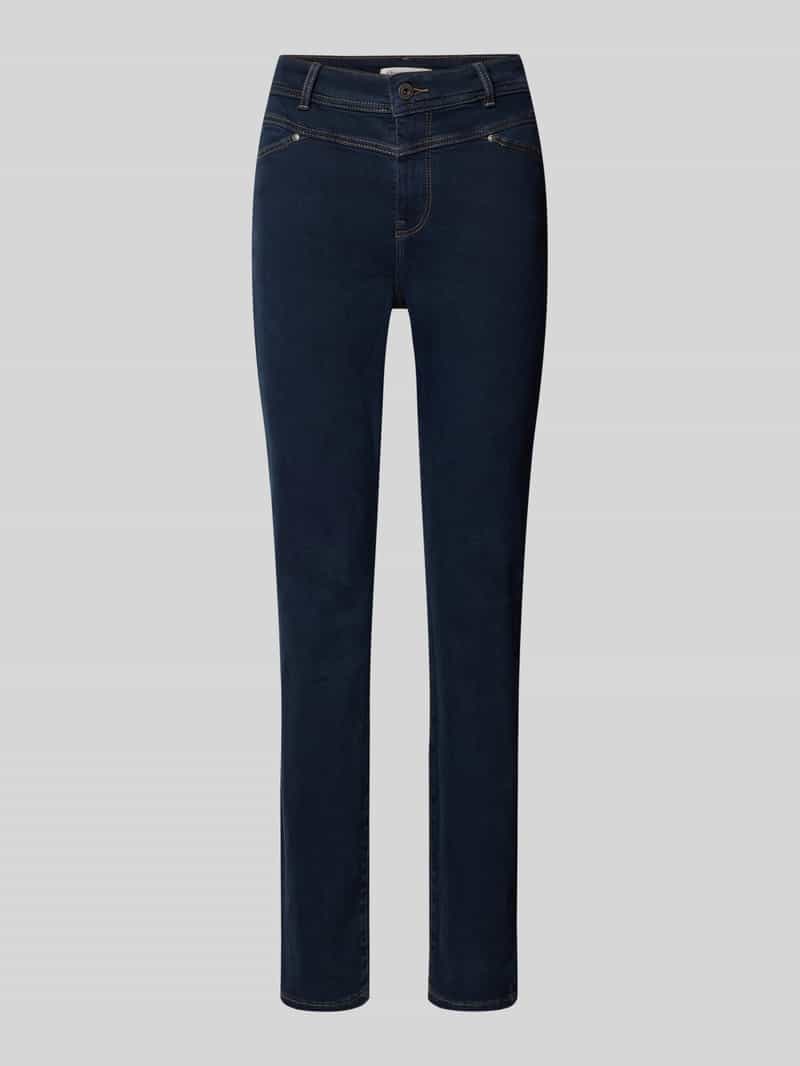 Christian Berg Woman Slim fit jeans met achterzakken