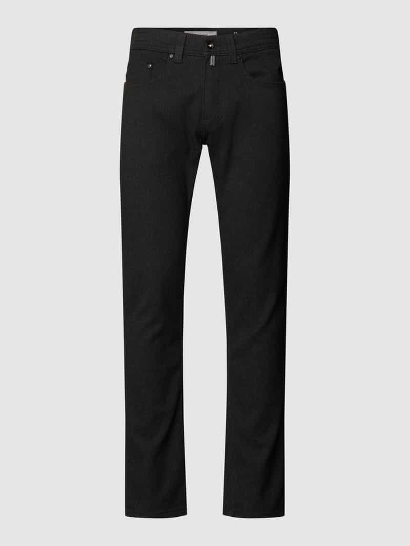 Pierre Cardin Tapered fit stoffen broek in gemêleerde look